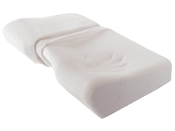 Almofada ortopédica con escote para o ombreiro